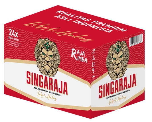 04-Singaraja Pilsner (シンガラジャ・ピルスナー）330ml x 24入 ケース　税込
